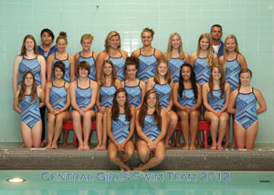 2012 girls' swimming